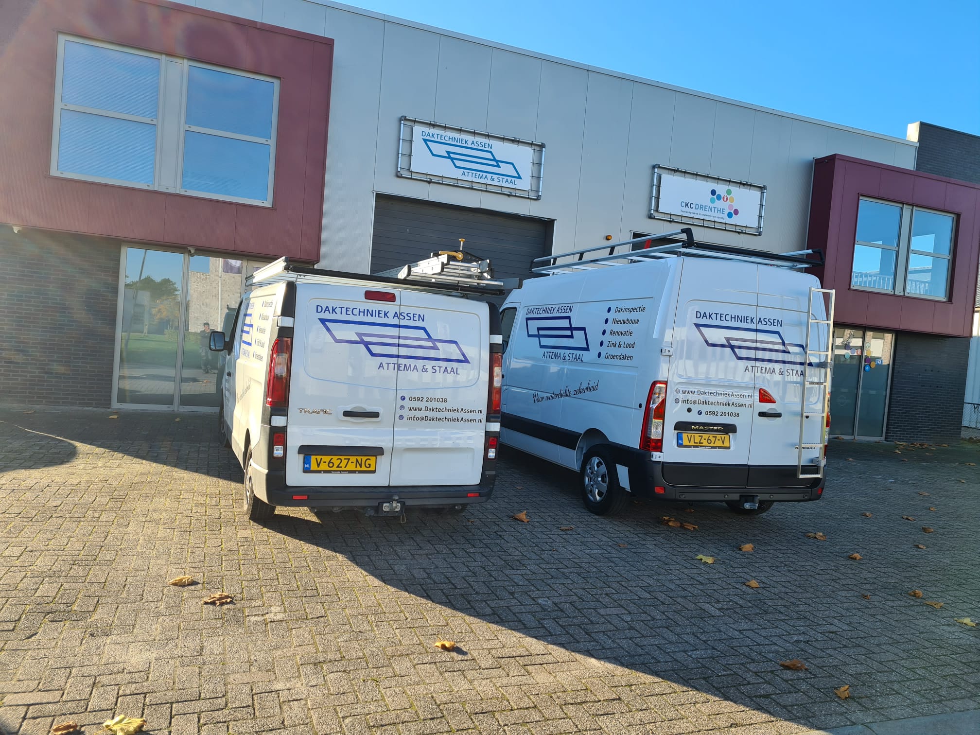 Locatie pand Daktechniek Assen